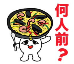 The devil of carbohydrates sticker #4674362