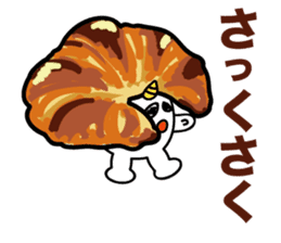 The devil of carbohydrates sticker #4674372