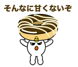 The devil of carbohydrates sticker #4674374