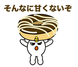 The devil of carbohydrates sticker #4674374