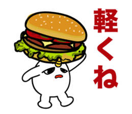 The devil of carbohydrates sticker #4674375