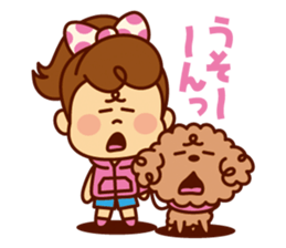 Otty and his boon buddies. sticker #4674599