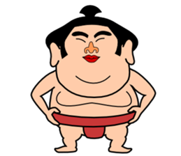 A sumo wrestler "Danganji" sticker #4675400