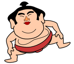 A sumo wrestler "Danganji" sticker #4675402