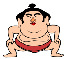 A sumo wrestler "Danganji" sticker #4675403