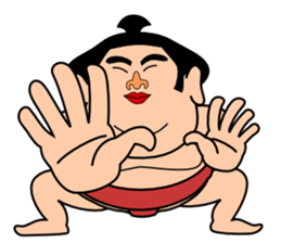 A sumo wrestler "Danganji" sticker #4675404
