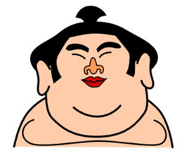 A sumo wrestler "Danganji" sticker #4675405