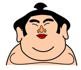 A sumo wrestler "Danganji" sticker #4675405