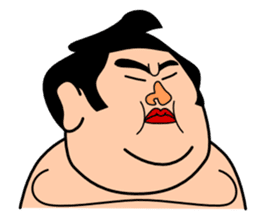 A sumo wrestler "Danganji" sticker #4675408