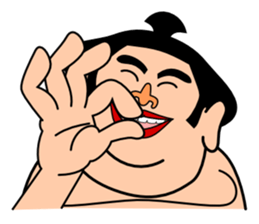 A sumo wrestler "Danganji" sticker #4675409