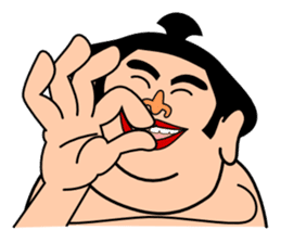 A sumo wrestler "Danganji" sticker #4675409