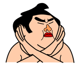 A sumo wrestler "Danganji" sticker #4675410