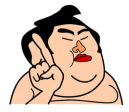 A sumo wrestler "Danganji" sticker #4675411