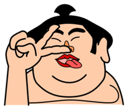 A sumo wrestler "Danganji" sticker #4675412