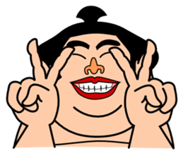 A sumo wrestler "Danganji" sticker #4675413