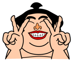 A sumo wrestler "Danganji" sticker #4675413