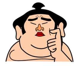 A sumo wrestler "Danganji" sticker #4675414