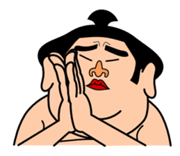 A sumo wrestler "Danganji" sticker #4675416