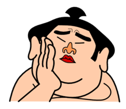 A sumo wrestler "Danganji" sticker #4675417