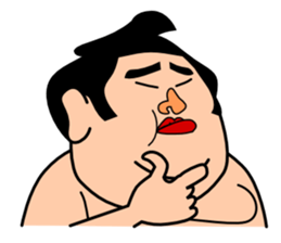 A sumo wrestler "Danganji" sticker #4675418