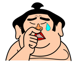 A sumo wrestler "Danganji" sticker #4675419