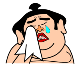 A sumo wrestler "Danganji" sticker #4675420