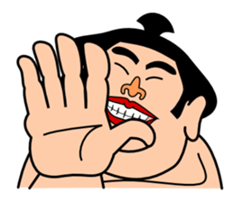 A sumo wrestler "Danganji" sticker #4675423