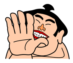 A sumo wrestler "Danganji" sticker #4675423