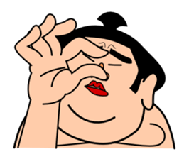 A sumo wrestler "Danganji" sticker #4675424