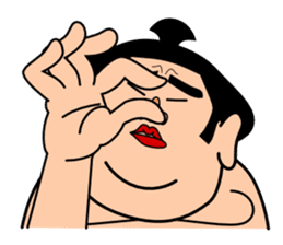 A sumo wrestler "Danganji" sticker #4675424