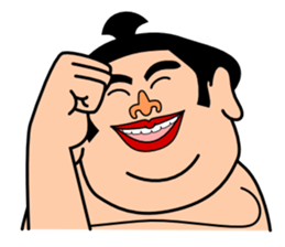 A sumo wrestler "Danganji" sticker #4675425