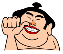 A sumo wrestler "Danganji" sticker #4675426