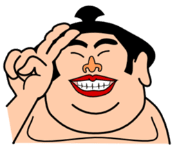 A sumo wrestler "Danganji" sticker #4675427