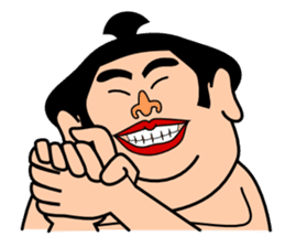 A sumo wrestler "Danganji" sticker #4675428