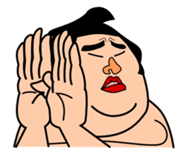 A sumo wrestler "Danganji" sticker #4675429