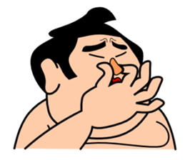 A sumo wrestler "Danganji" sticker #4675430