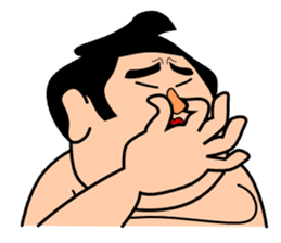 A sumo wrestler "Danganji" sticker #4675430