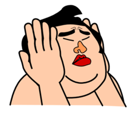 A sumo wrestler "Danganji" sticker #4675431