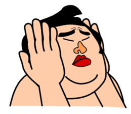 A sumo wrestler "Danganji" sticker #4675431