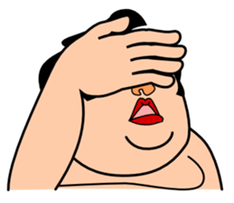 A sumo wrestler "Danganji" sticker #4675432