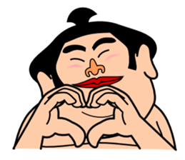 A sumo wrestler "Danganji" sticker #4675433