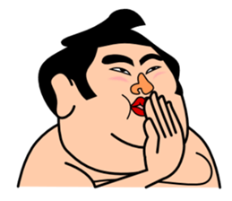 A sumo wrestler "Danganji" sticker #4675434