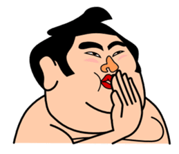 A sumo wrestler "Danganji" sticker #4675434