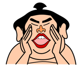 A sumo wrestler "Danganji" sticker #4675435