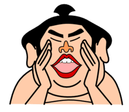 A sumo wrestler "Danganji" sticker #4675435