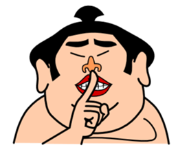 A sumo wrestler "Danganji" sticker #4675436