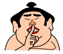 A sumo wrestler "Danganji" sticker #4675436