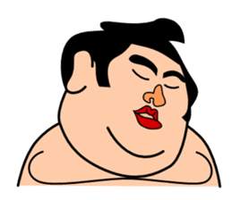 A sumo wrestler "Danganji" sticker #4675437