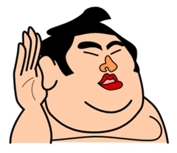 A sumo wrestler "Danganji" sticker #4675438