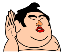 A sumo wrestler "Danganji" sticker #4675438
